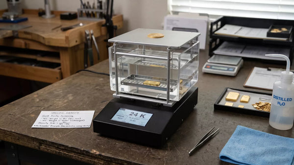 Gold Purity Testing by Density: Specific Gravity, Archimedes' Principle, and Measurement Limits