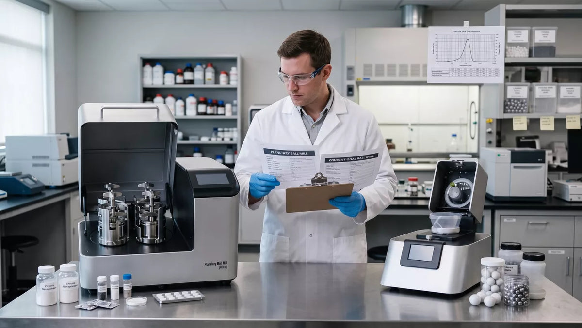 Planetary Ball Mill vs Ball Mill: Key Differences for Laboratory Grinding