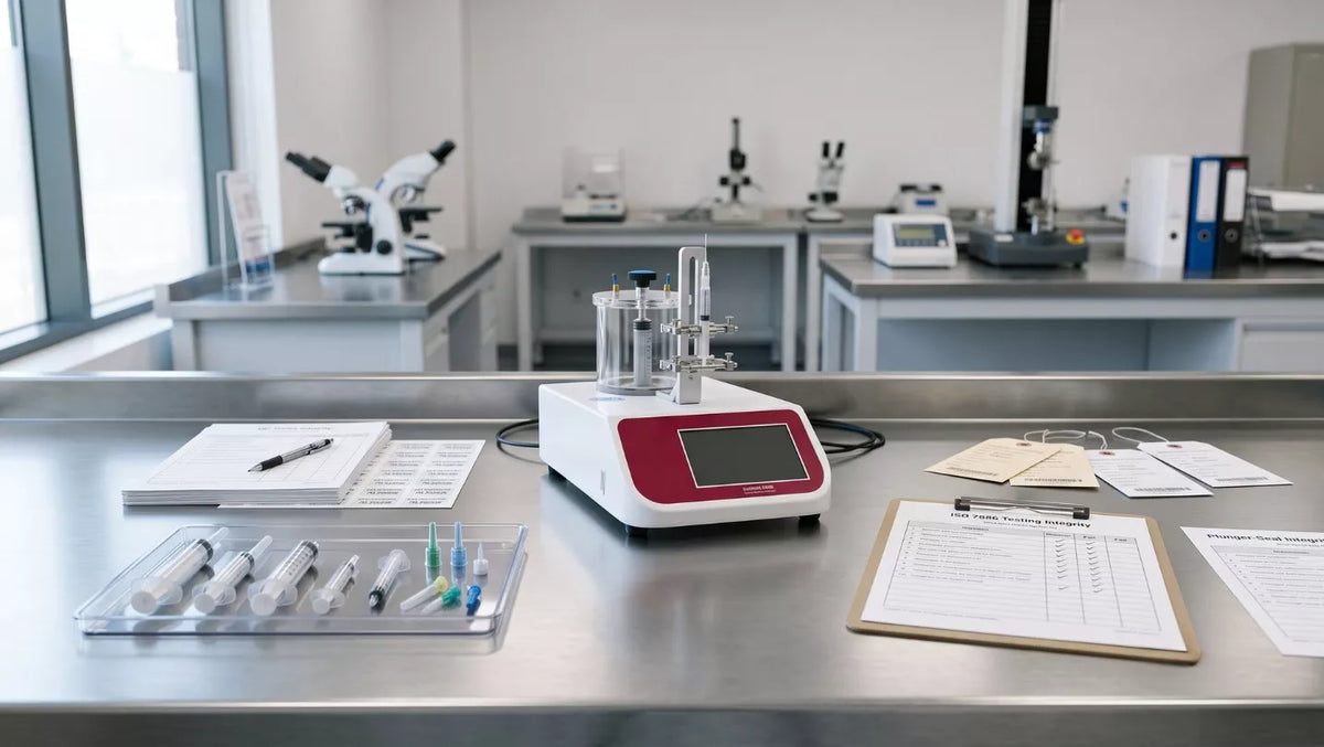 Syringe Air Leakage Tester Guide for ISO 7886 Medical Device QC