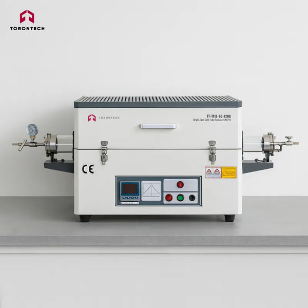 1200°C Single-Zone Split Tube Furnace (60mm Tube)