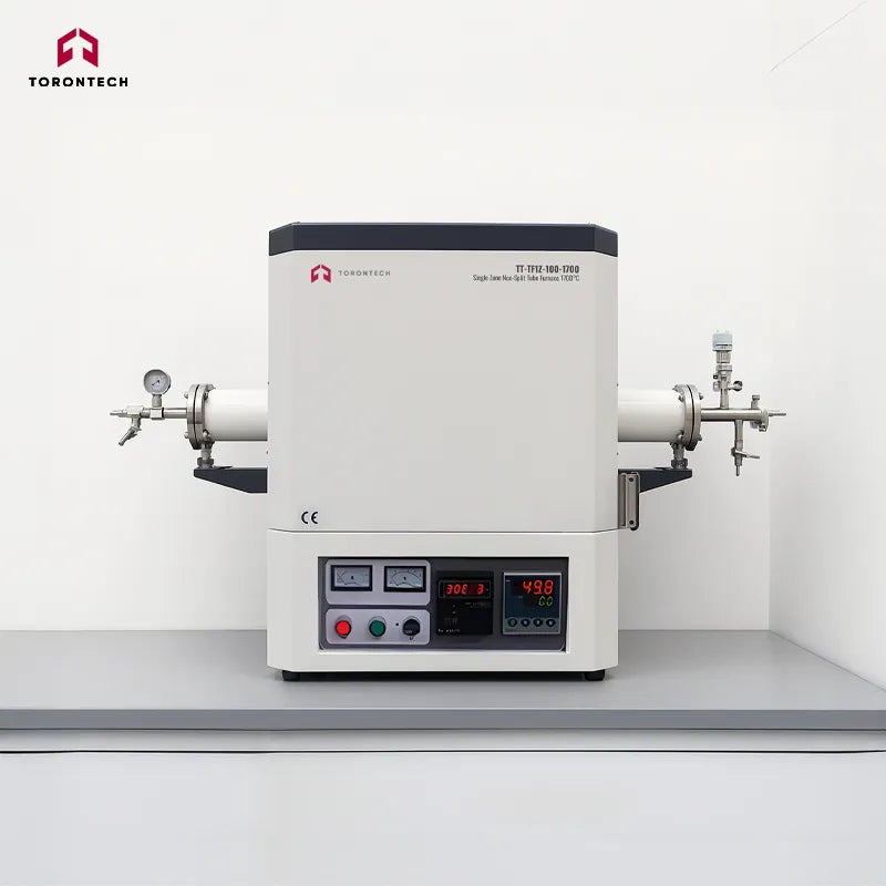1700°C Single-Zone Non-Split Tube Furnace (100mm Tube)