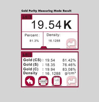 Gold Purity Tester & Density Meter - TTD-214K
