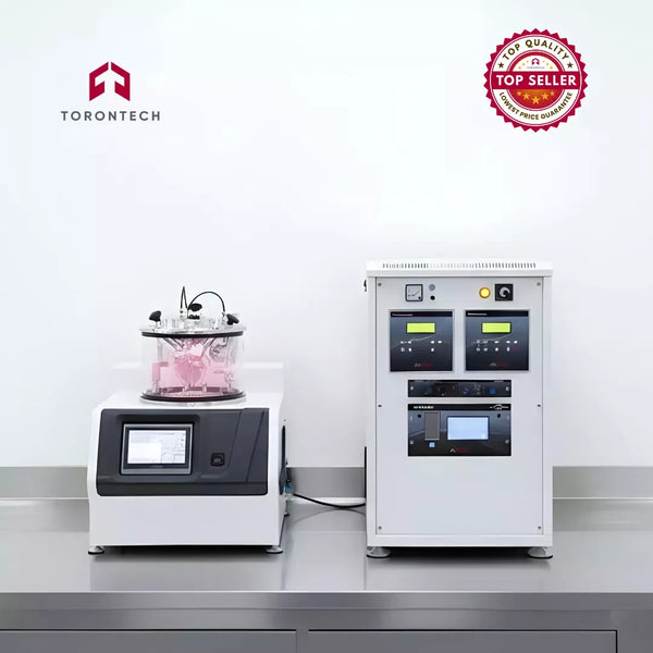 High Vacuum, Triple Magnetron Target Desk Sputter Coater with Thermal Evaporator-DST3-TA/S